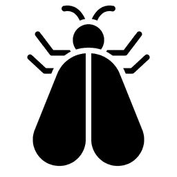 Fly control pest control service icon